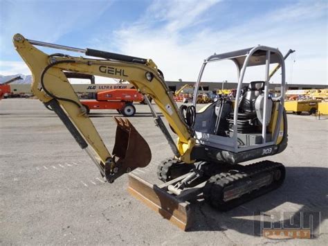 gehl mini excavator sale|gehl 303 compact excavator.